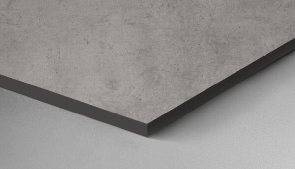 Blat de lucru laminat compact miez gri EGGER - Beton Chicago – F186 (4100 x 650 mm)