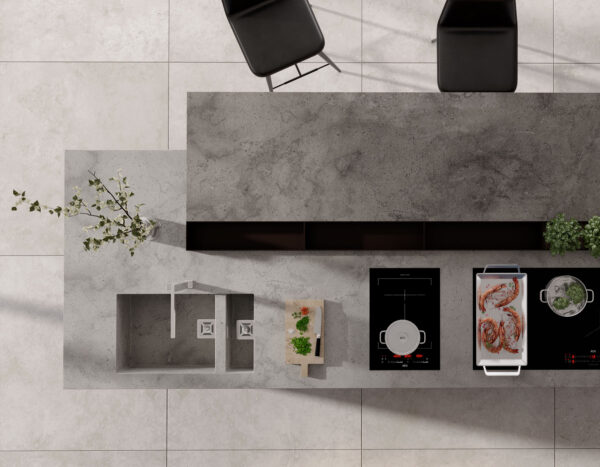 Blat de bucatarie compact laminat Krono Slim Line - Dovetail Arosa K538 (4100x650mm) - imagine 2