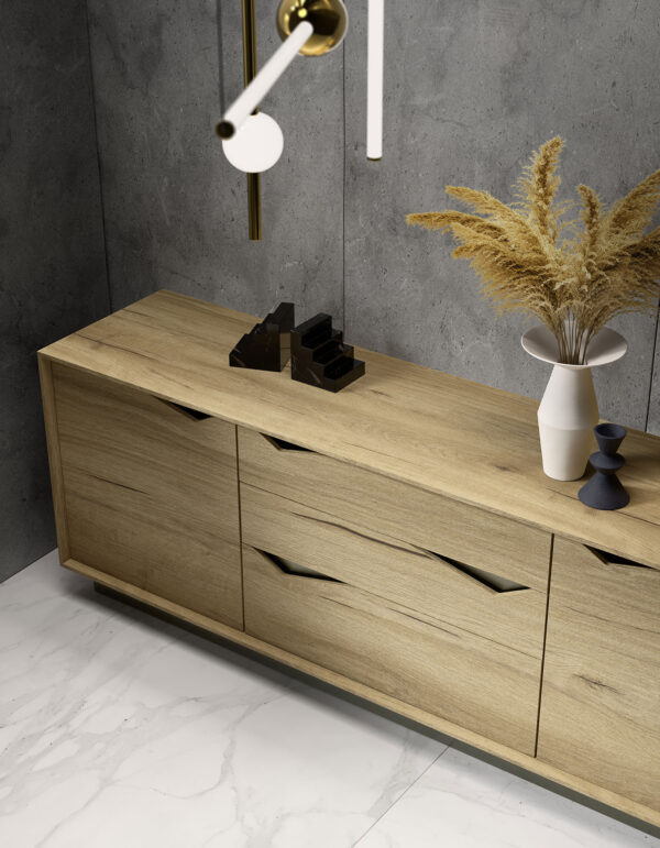 Blat de bucatarie compact laminat Krono Slim Line - Fossil Arosa K539 (4100x1300mm) - imagine 2