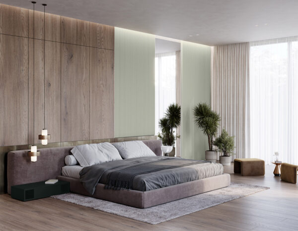 Blat de bucatarie compact laminat Krono Slim Line - Black 0190 (4100x1300 mm) - imagine 4