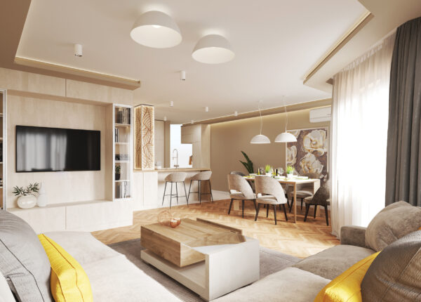 Blat de bucatarie compact laminat Krono Slim Line - Honey Castello Oak K358 (4100x650mm) - imagine 2