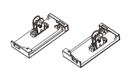 Suport panou frontal interior antracit pentru sertar CEMUX A-BOX, H84 mm