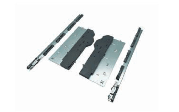Glisieră ascunsă Cemux Ride RA80‑500, push‑open, 500 mm