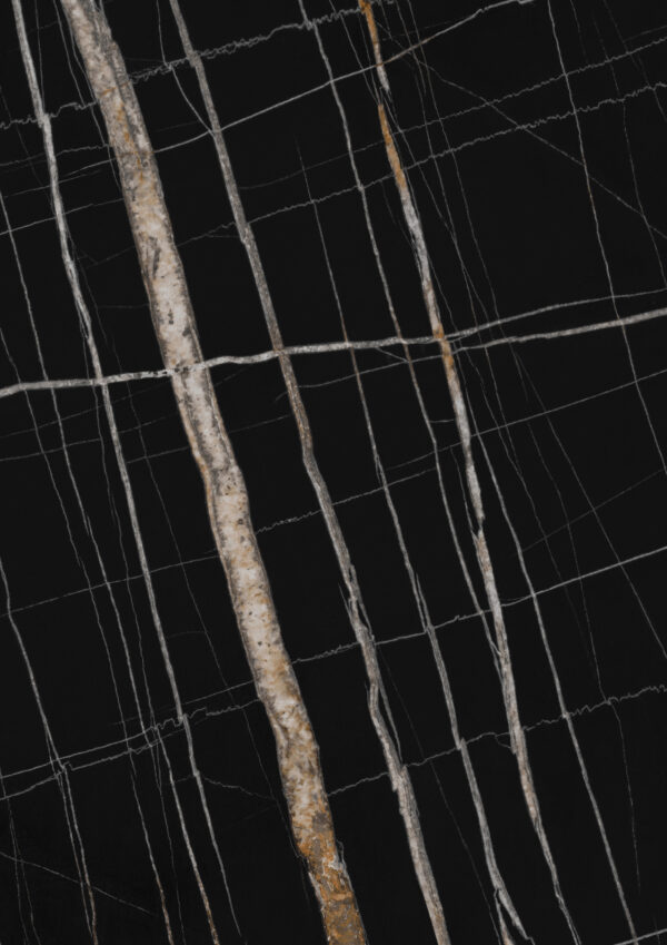 Laminat HPL ultra mat culoare Silk Black Marble